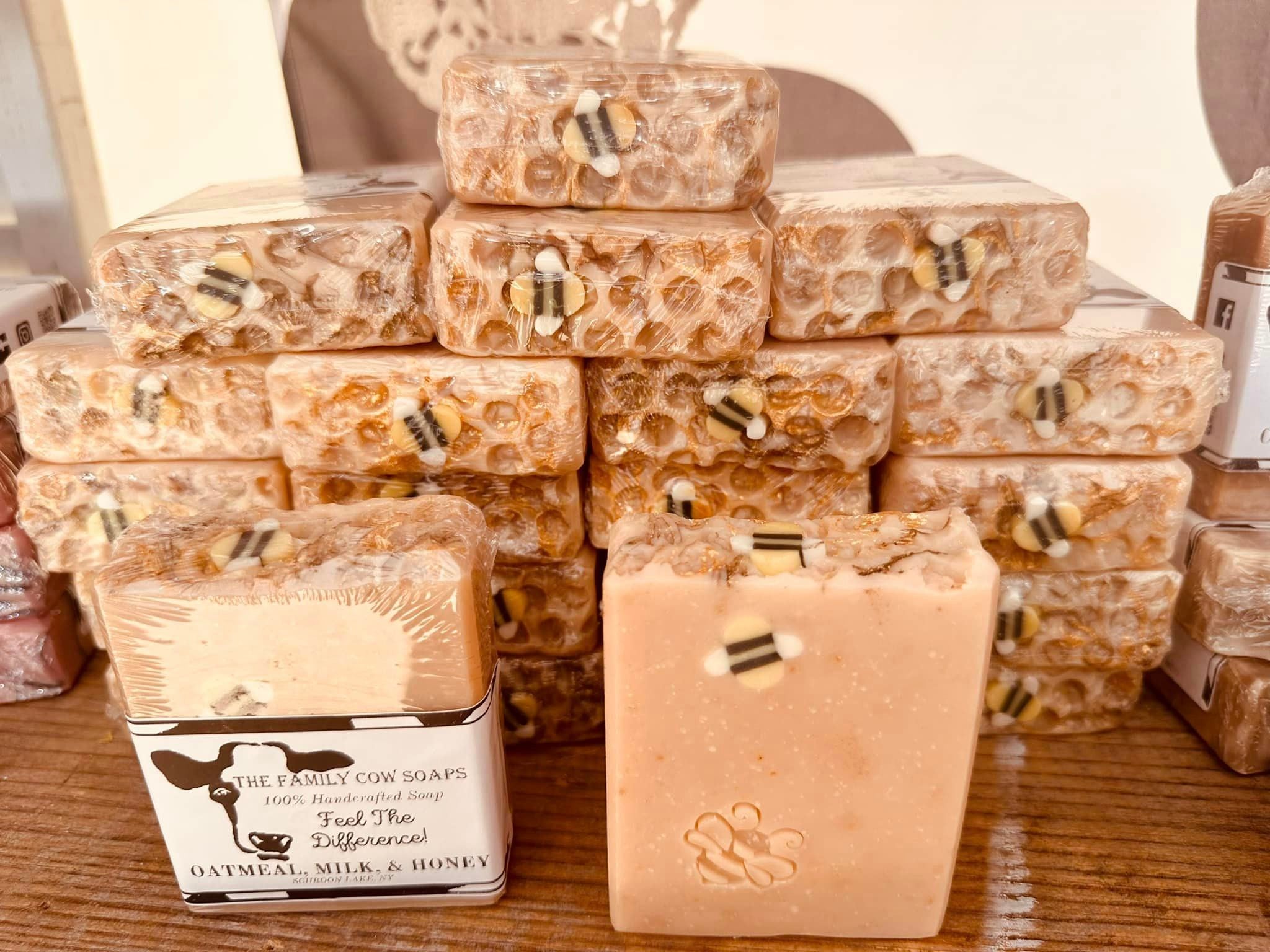 Oatmeal, Coconut Milk & Honey Handcrafted Soap – Alchemy and Clay